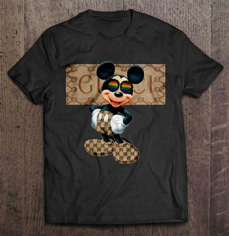 gucci mickey mouse shirt real|Mickey Mouse Gucci images.